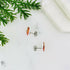 Happy Mushroom/Toadstool Stud Earrings.