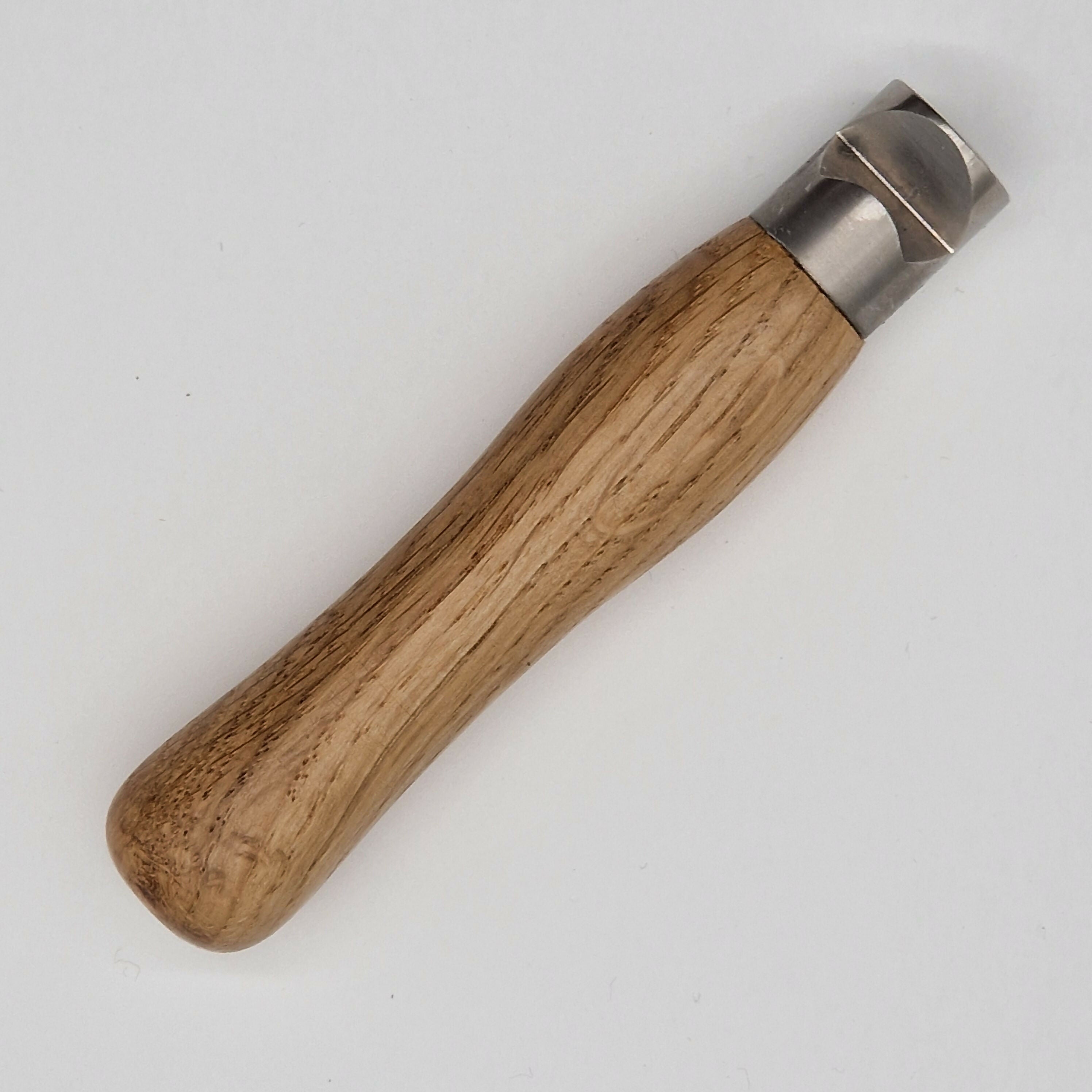 Hand Turned Bottle Opener made from Oak Wood with Stainless Steel Head
