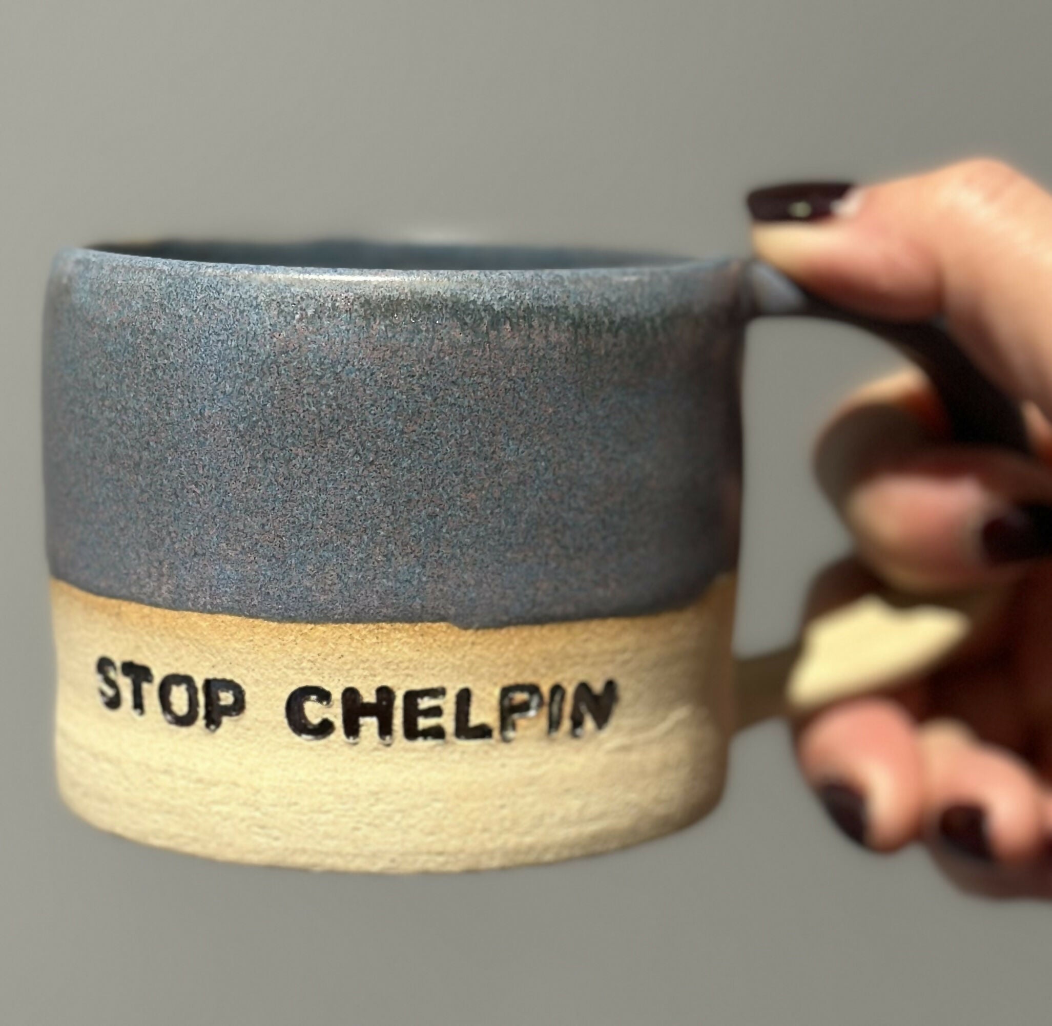 STOP CHELPIN MUG