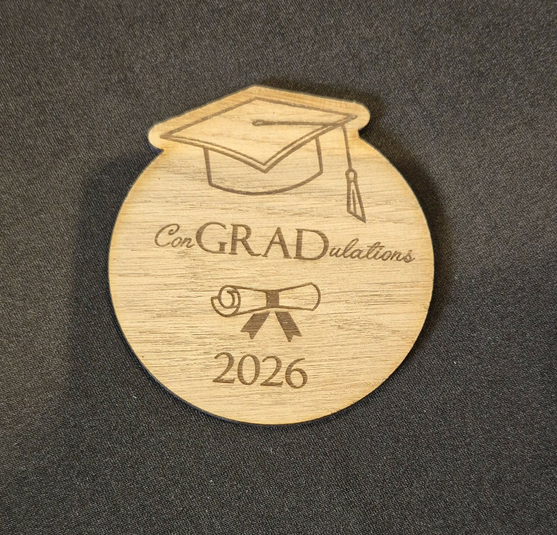 Wooden Graduate plaque