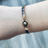Japanese Tila Glass Bead Bracelet - Transparent Rainbow