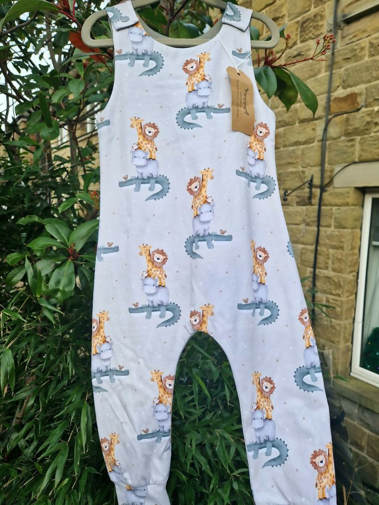 JUNGLE STACK ROMPER 2-3 years