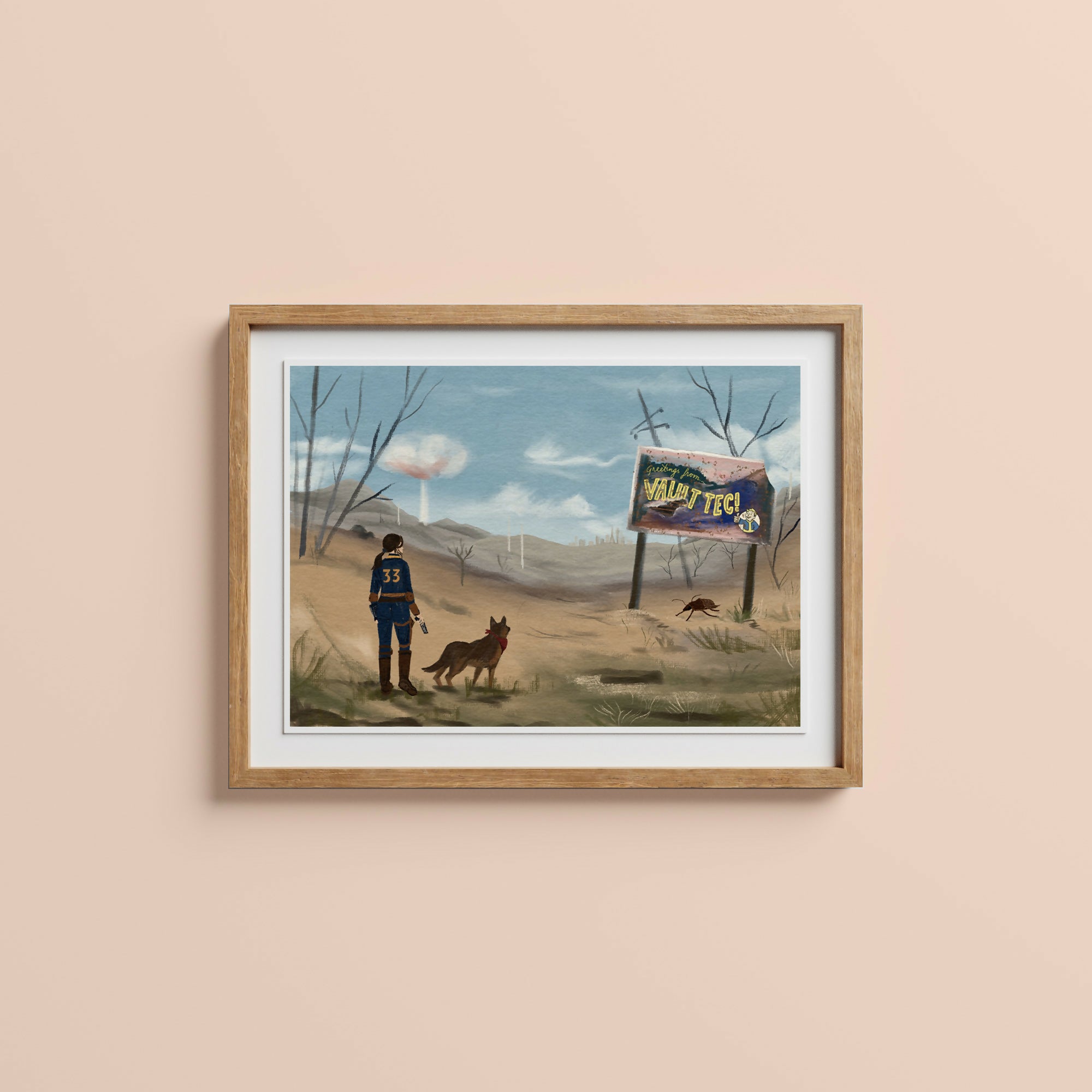 Fallout Art Print
