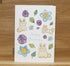 Cute Bunny Flower Birthday Card