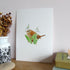 Wren and Snowdrops Giclee Print