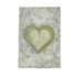 Handmade Vegan Salt Soap Bar Eucalyptus & Peppermint Heart-Shaped 100g