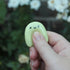 Handmade Polymer Clay Ghost (glow in the dark) Worry Stone