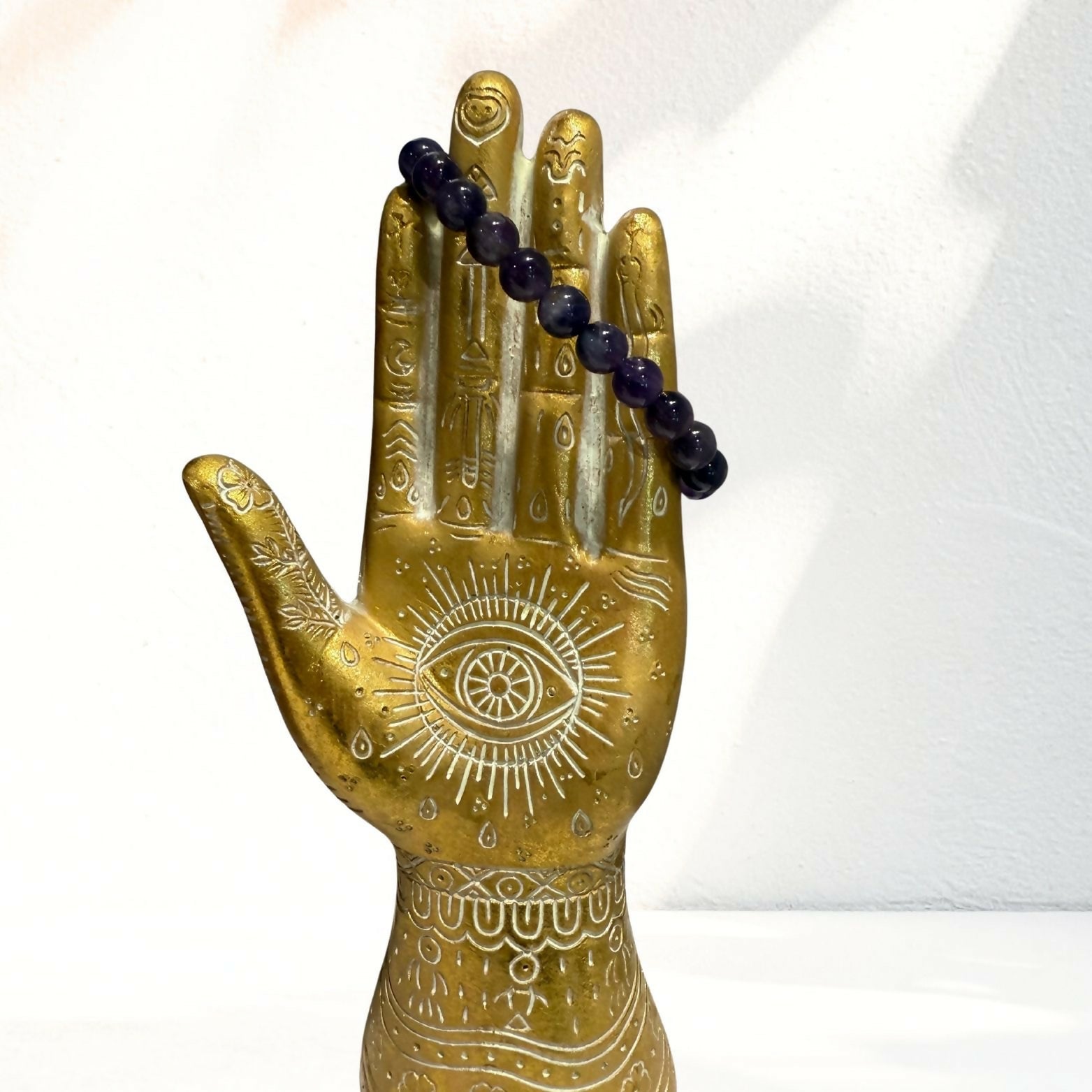 Ameythst Crystal Bracelet - 8mm