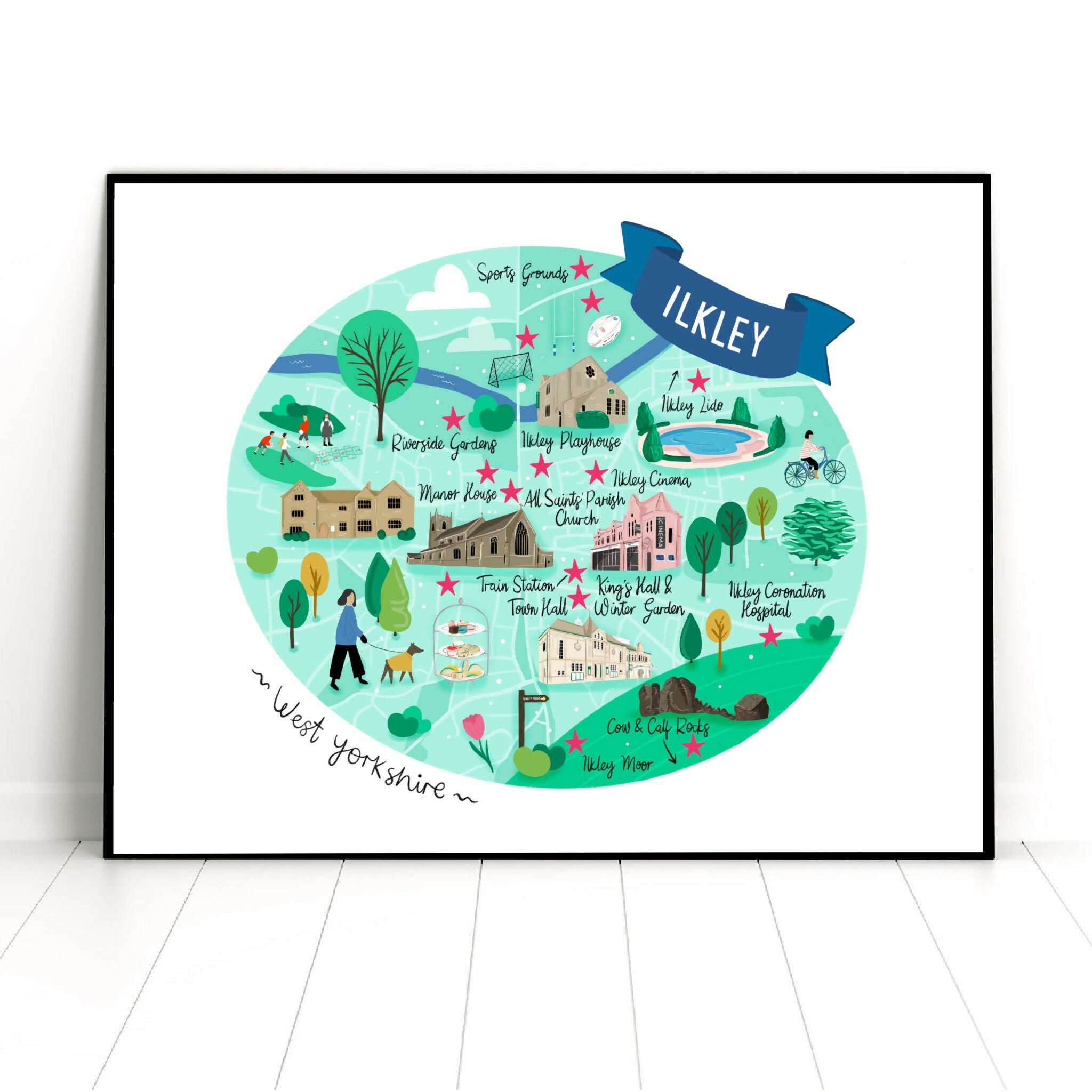 Ilkley Art Print