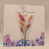 Fused Glass Flower Card
