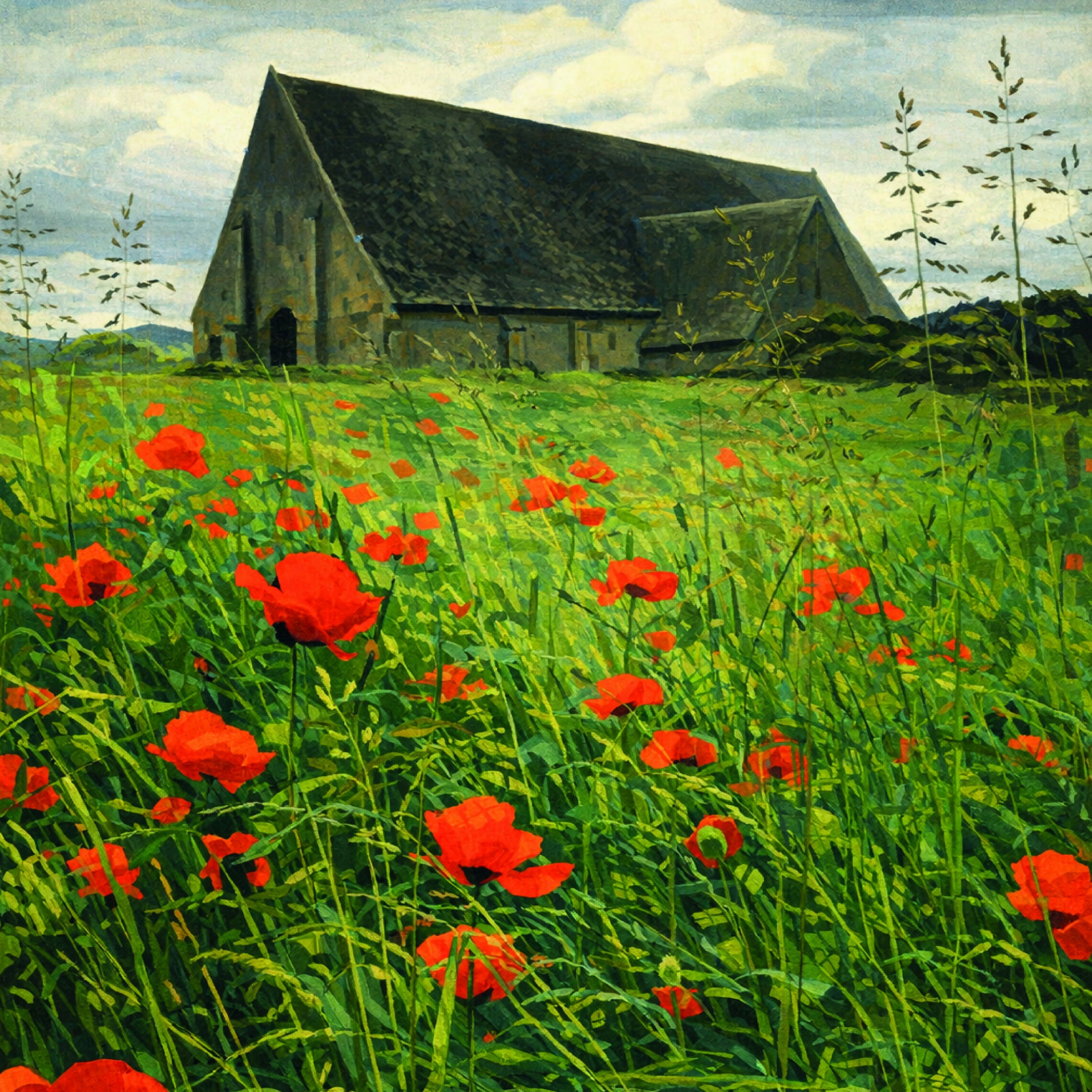 Great Coxwell Barn