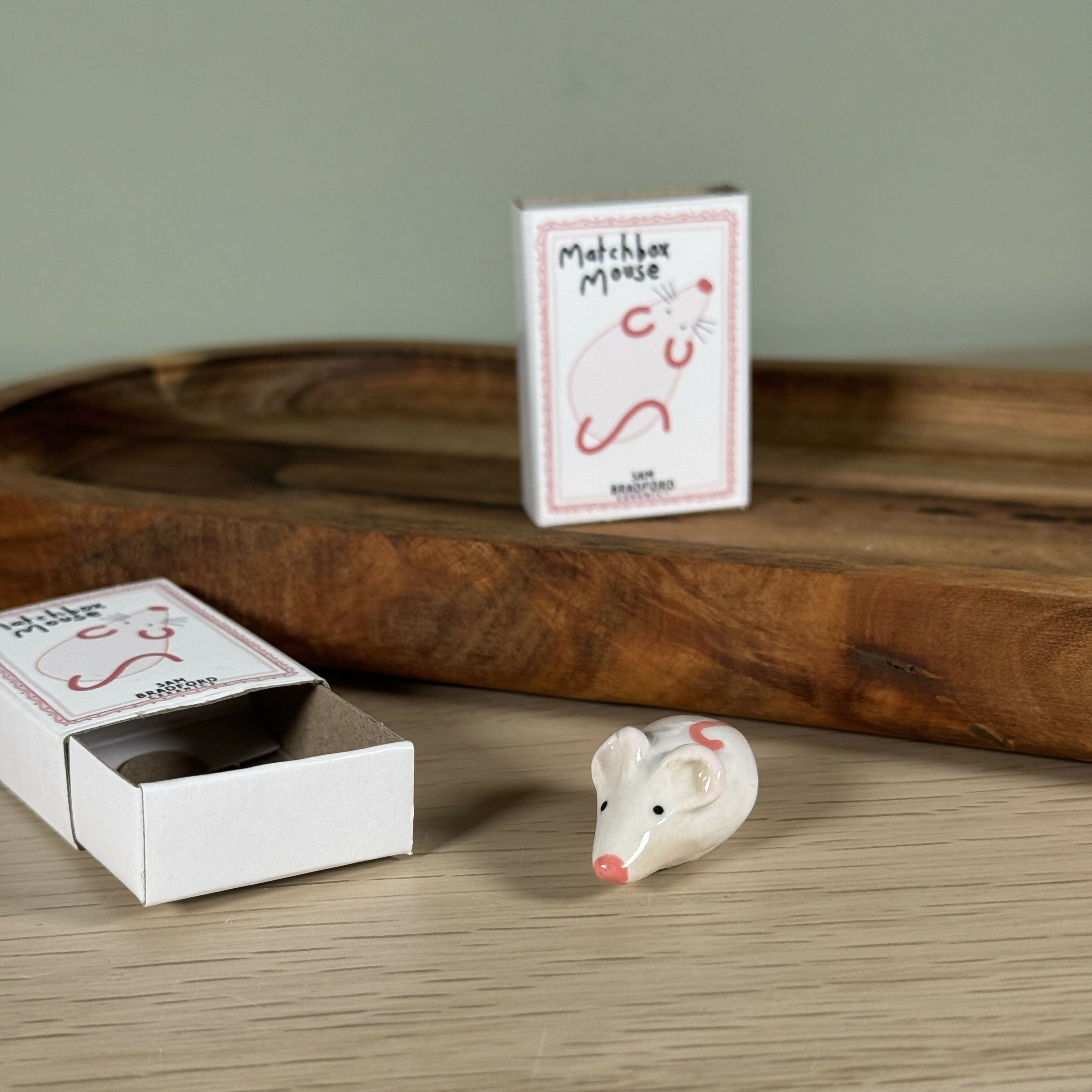 Matchbox Animals, Handmade Ceramic Tiny Animals