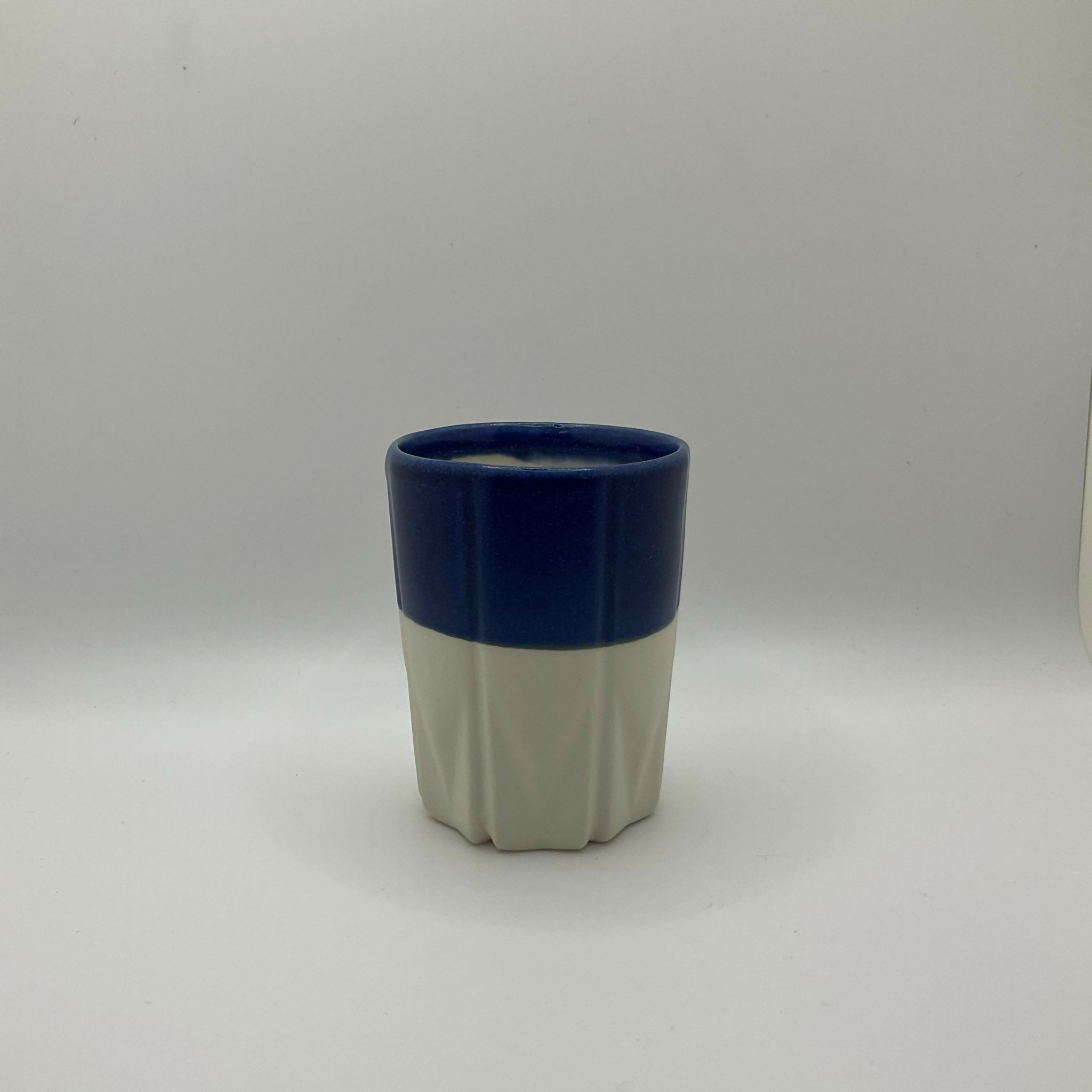 Small blue Motif Cup