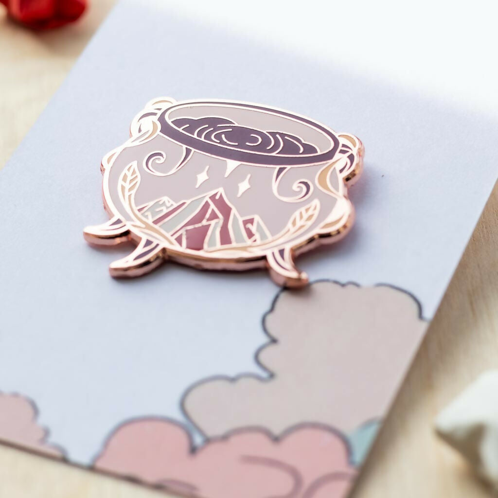 Cauldron Enamel Pin