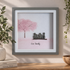 Family Blossom Tree Scene - Square Large