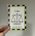 Libra Starsign A6 Print