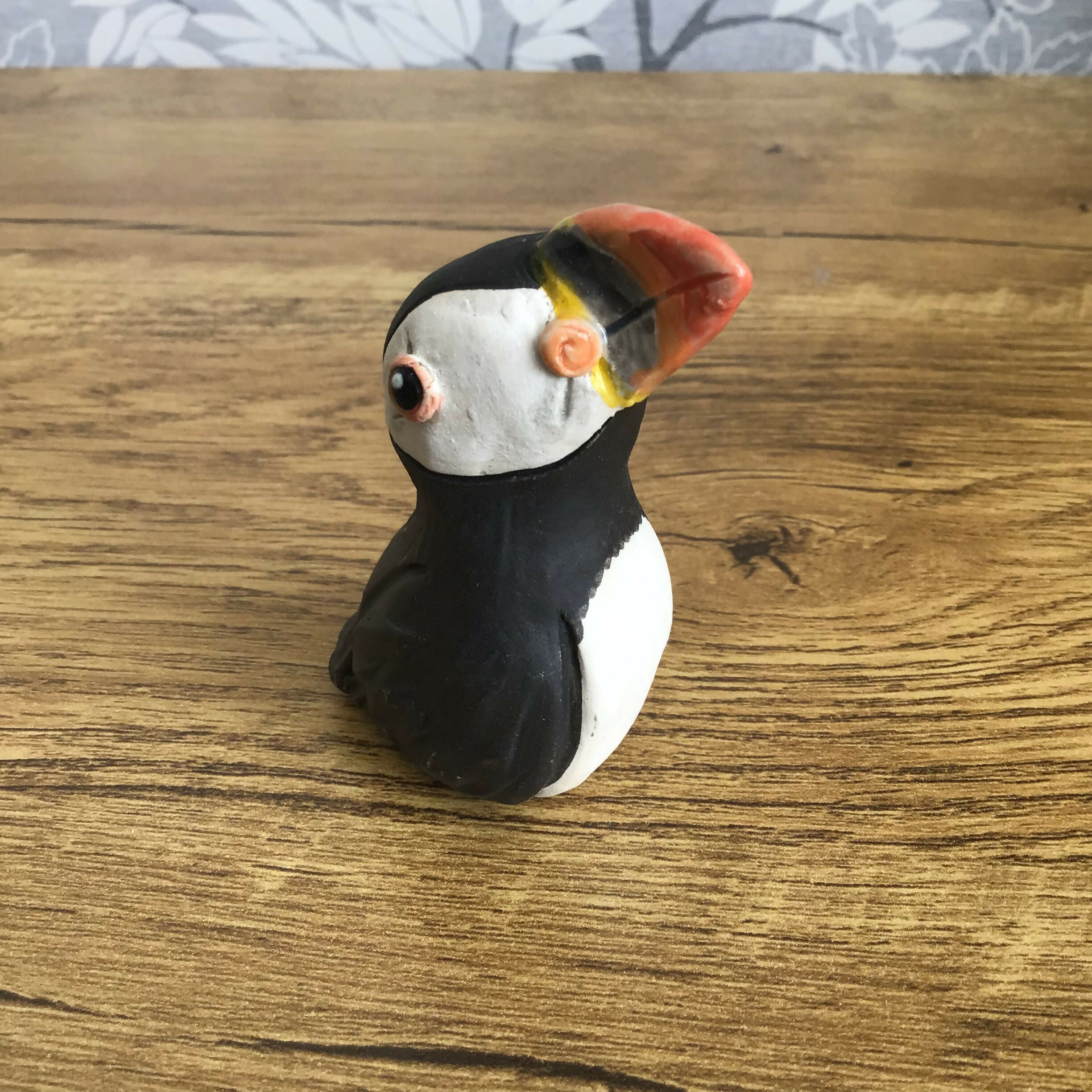 Small Ceramic Puffin