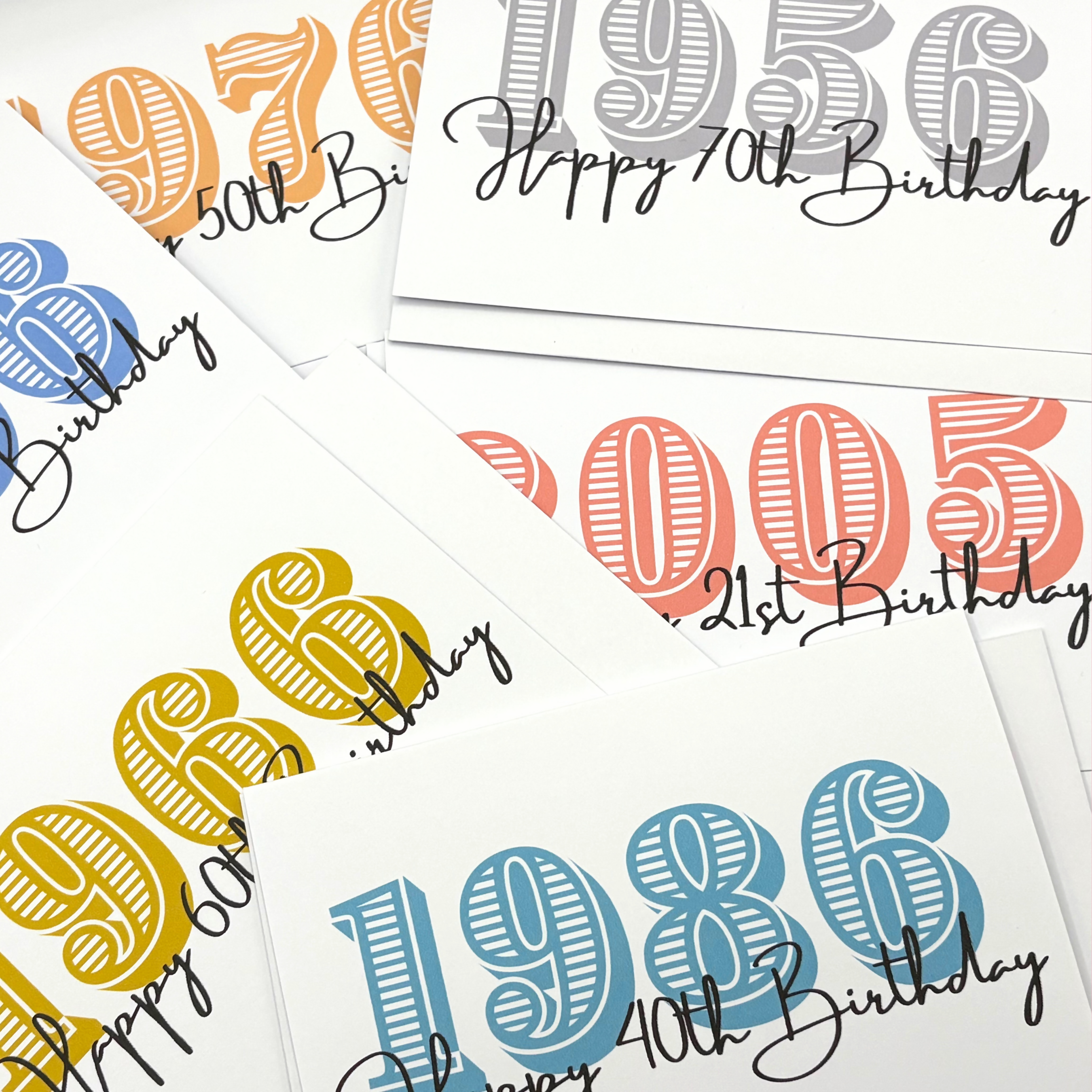 Milestone Greeting Card - Years