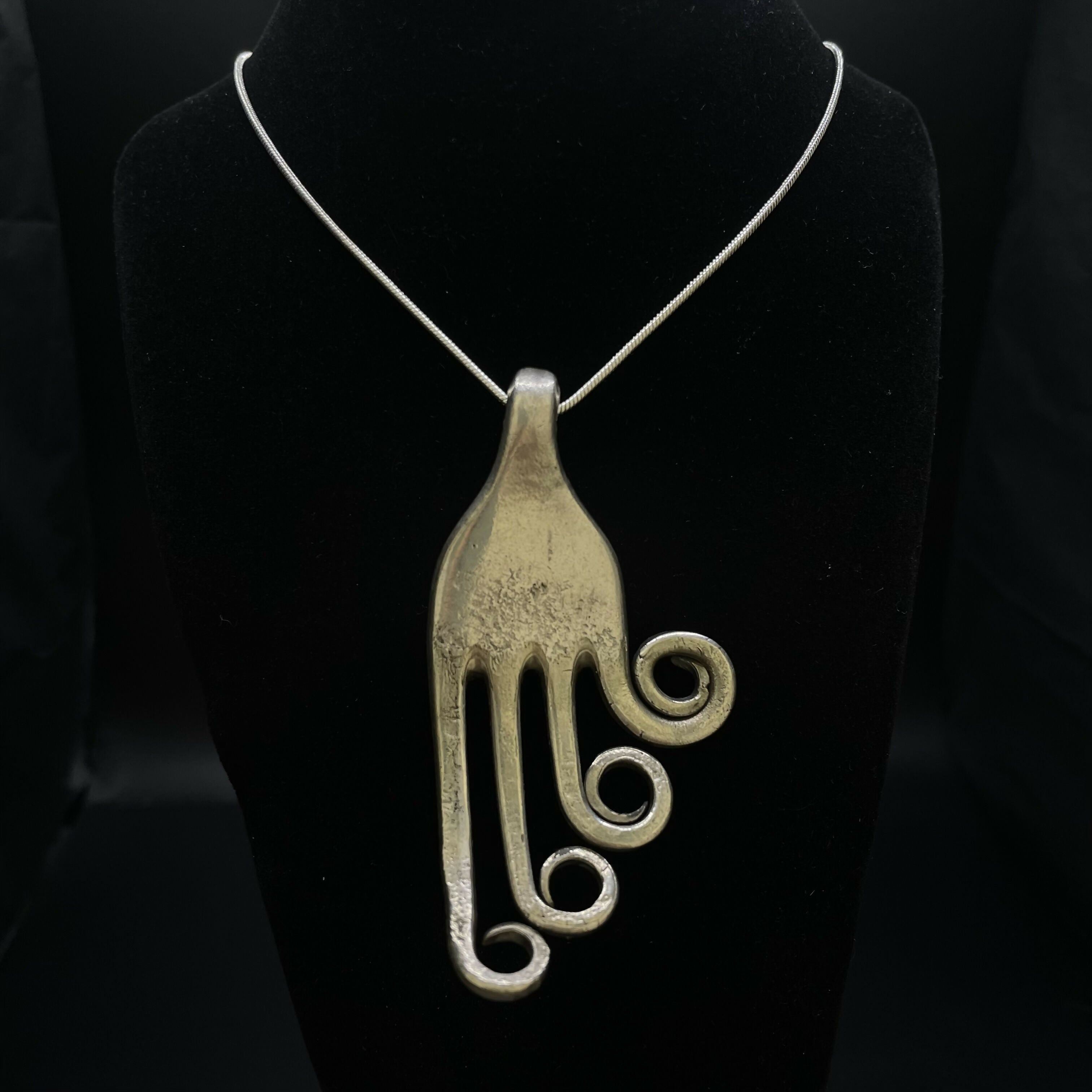 Silver Plated Cutlery Necklaces