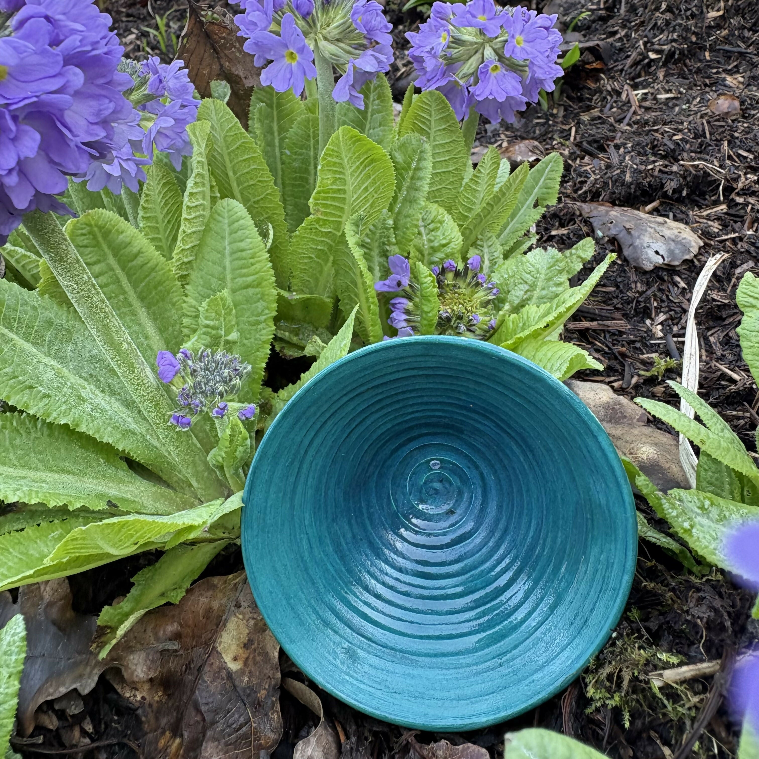 Turquoise Speckled Bowl