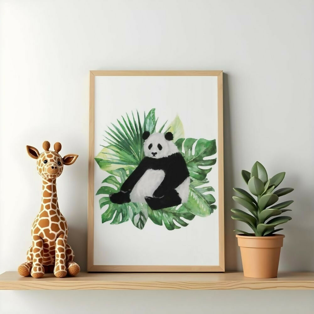Panda Jungle Print