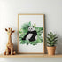 Panda Jungle Print
