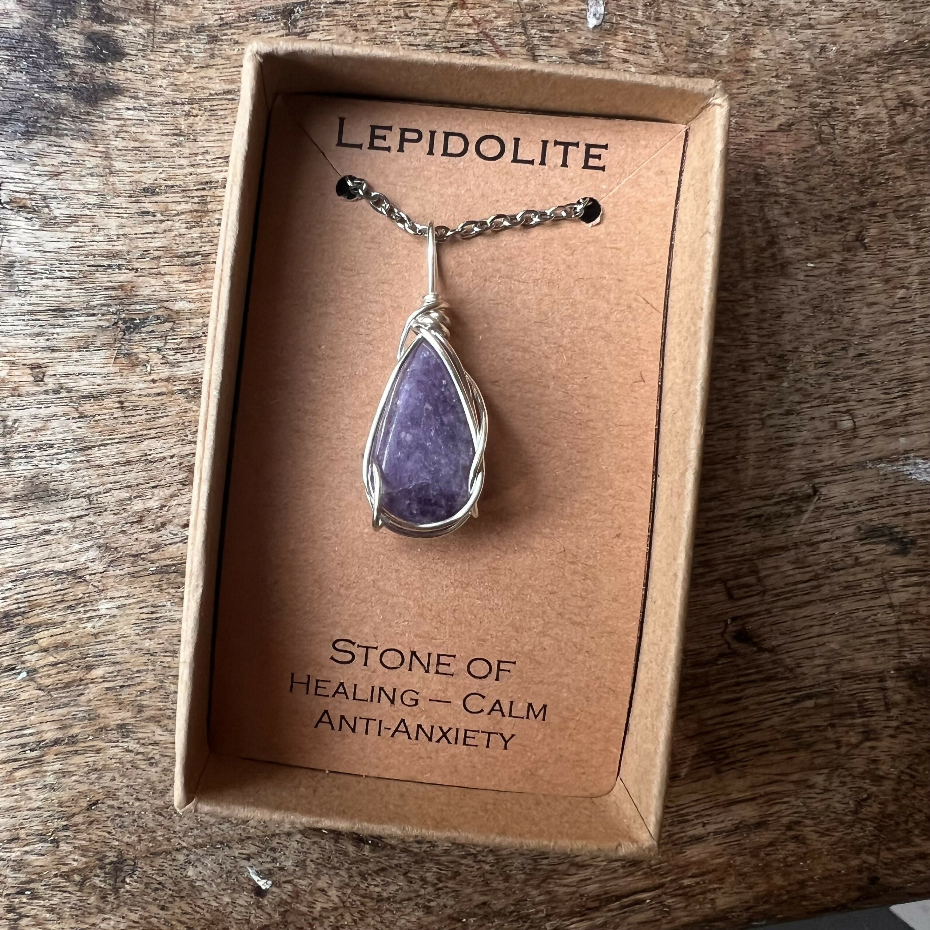 Lepidolite Necklace
