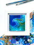 Wave Crash- Framed Original Painting