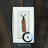 Natural Grain Wood Pendant