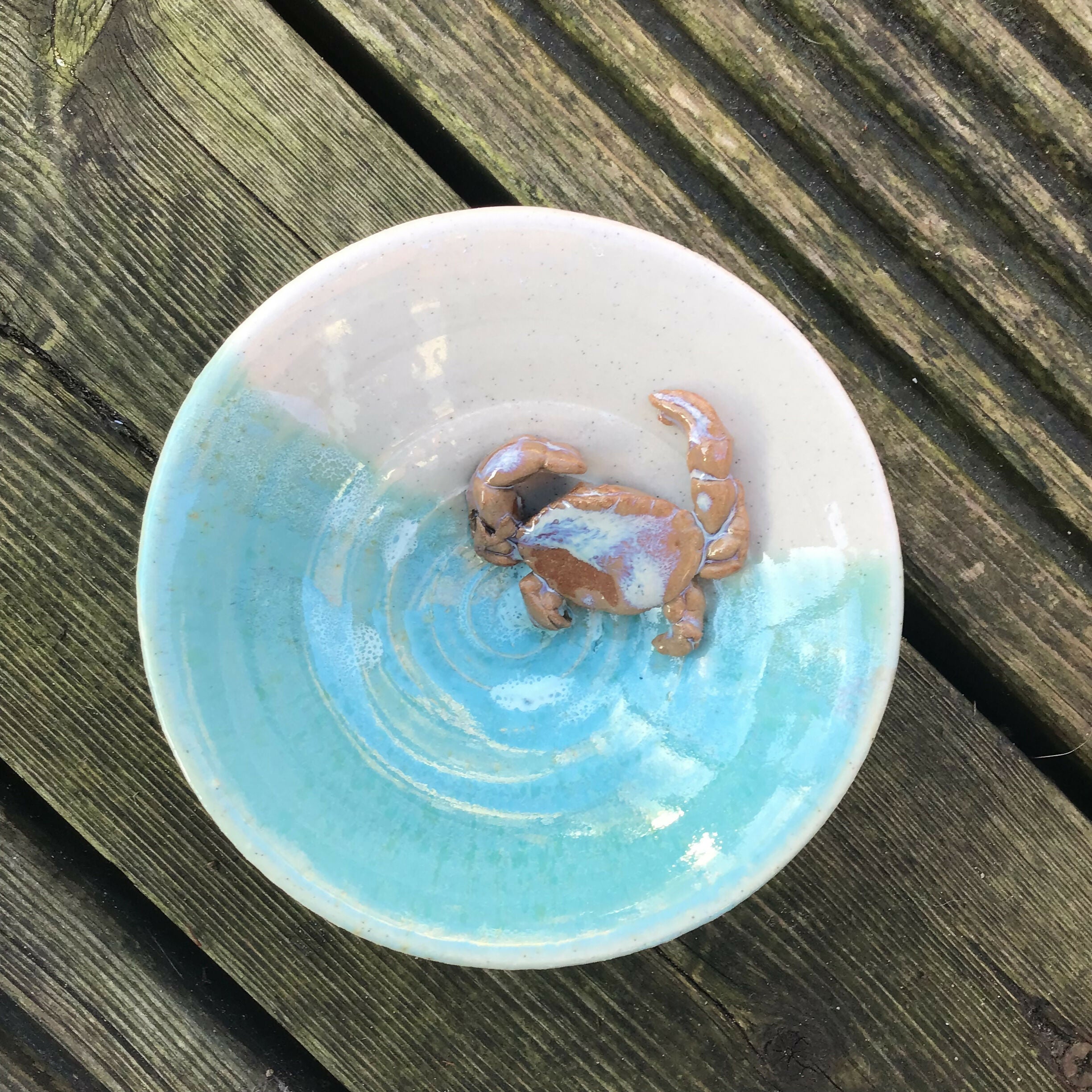 Beach Crab Trinket Dish