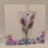 Fused Glass Flower Card
