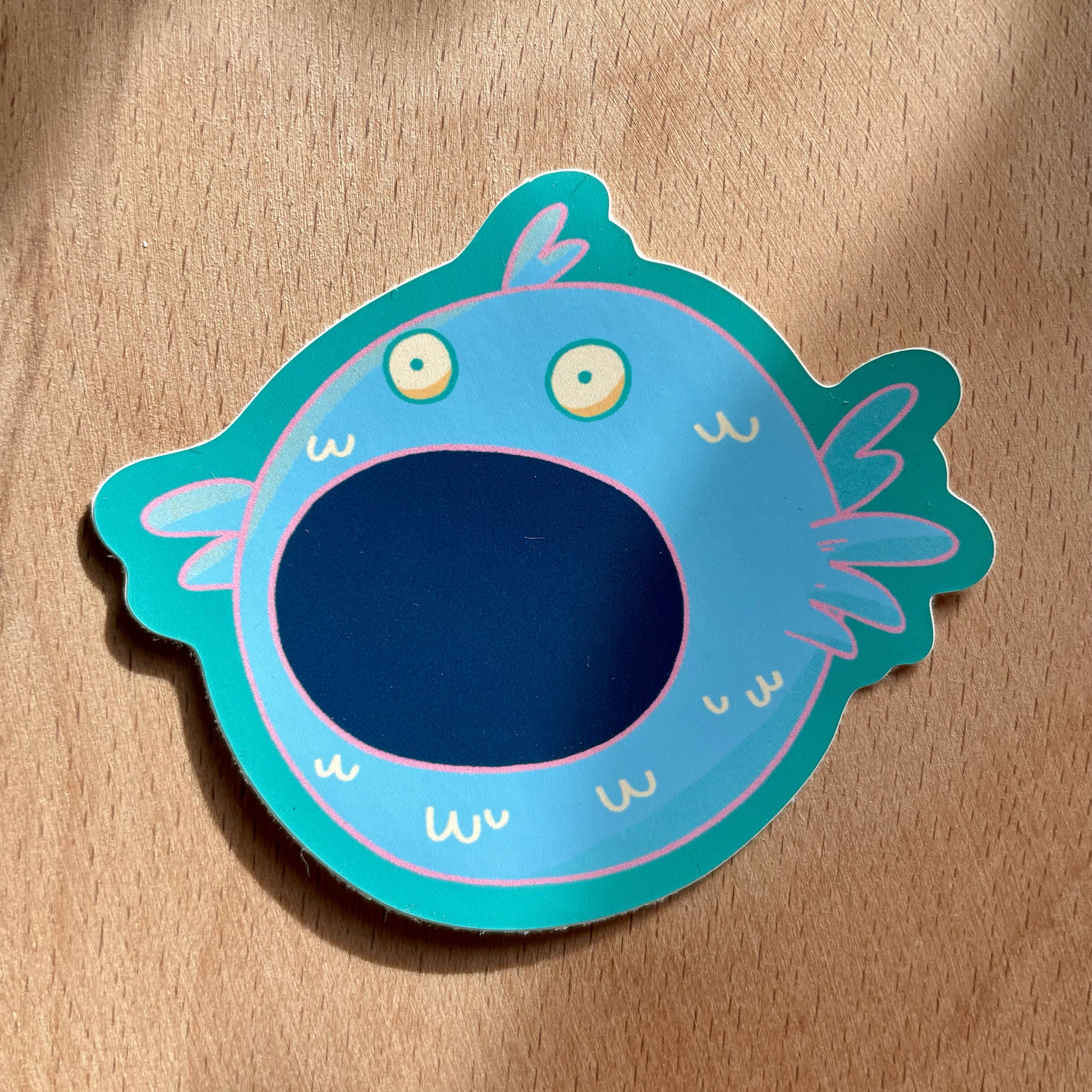 Aaaaa Fish Single Sticker