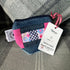 Handcrafted Mini Patchwork Lined Purse Made From Upcycled Jeans With Key Ring/Clip