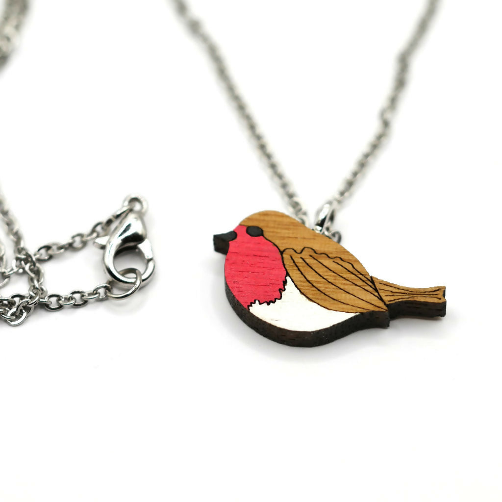 Robins Necklace and Stud Earrings Set