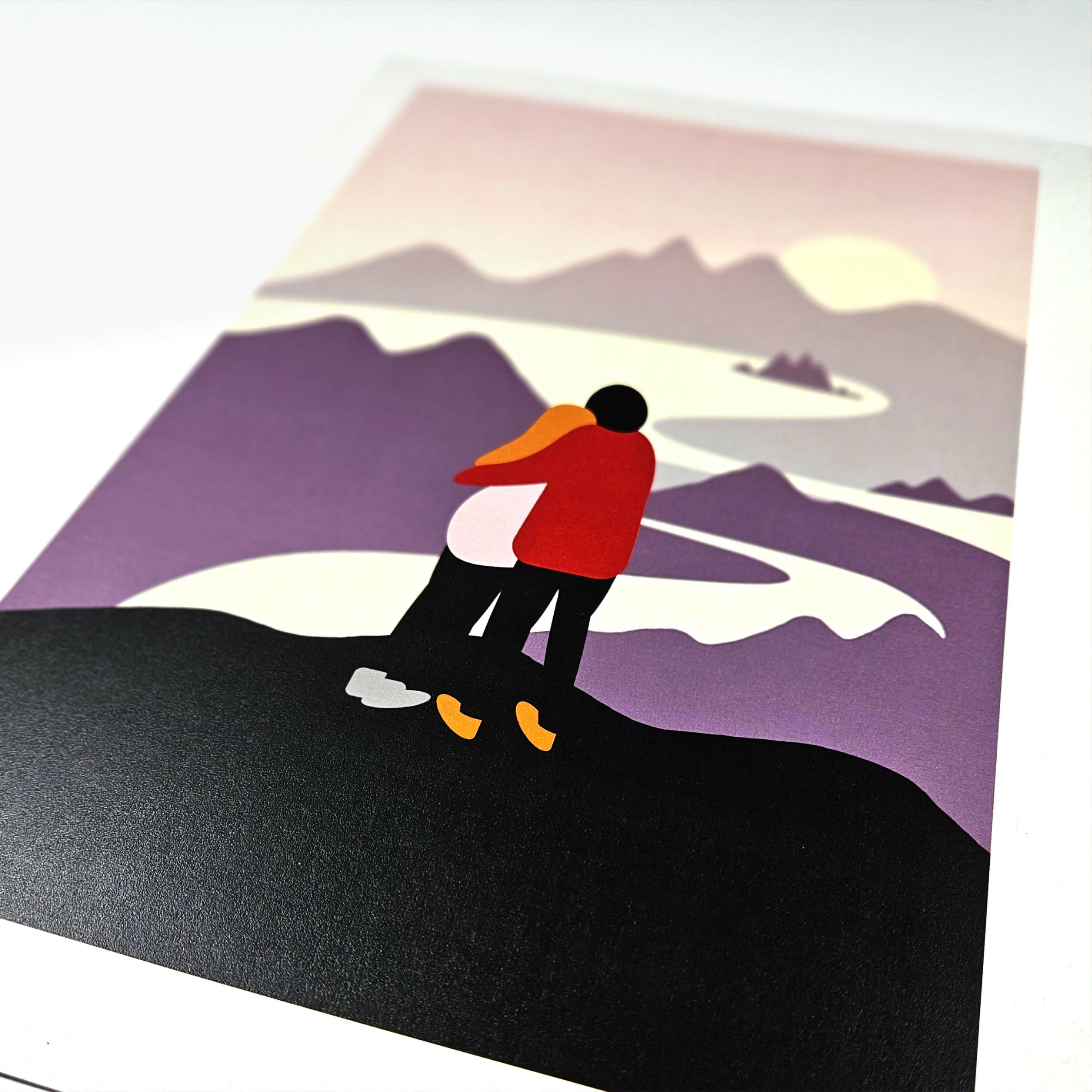 Hold Me Tight, As Day Turns To Night, A4 Print