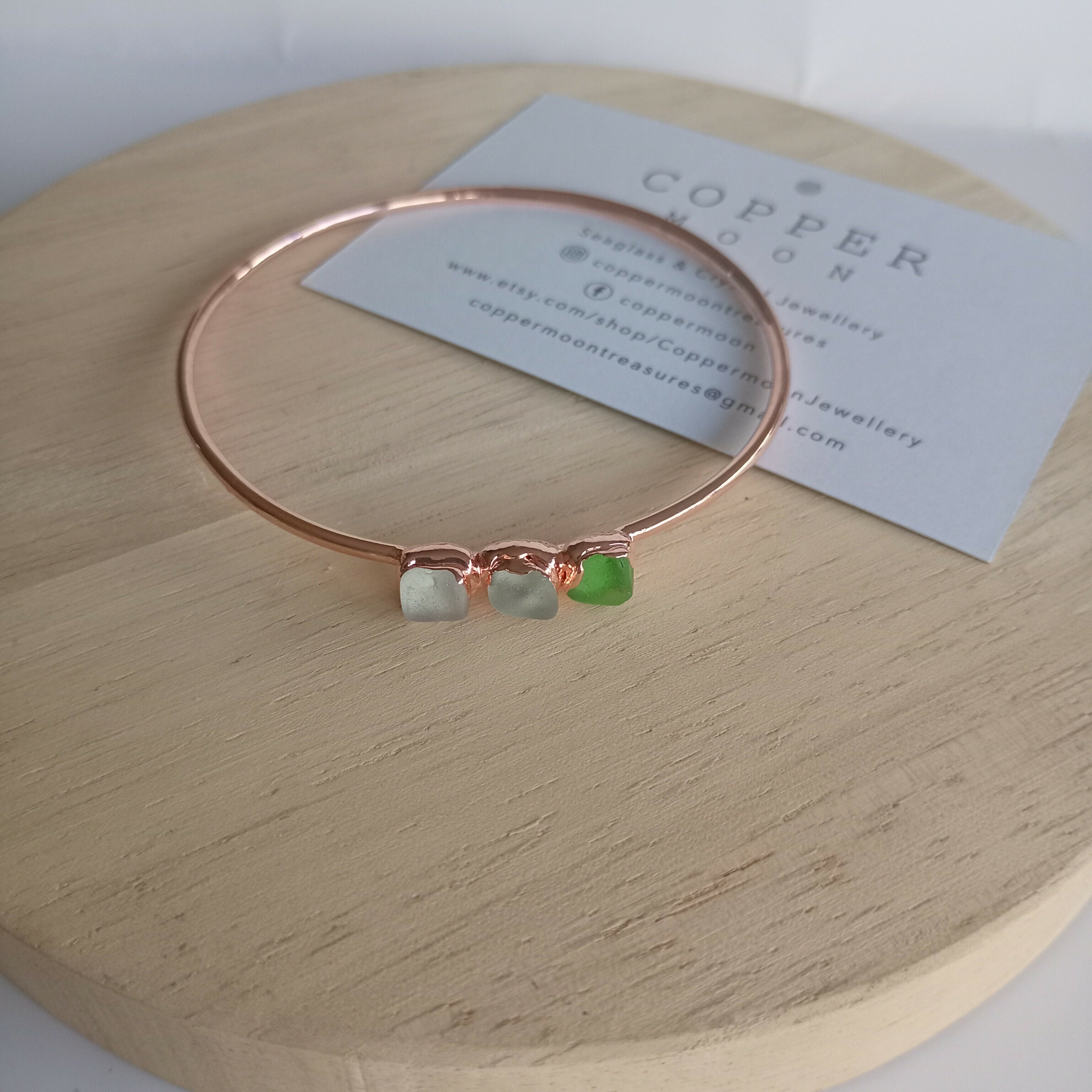 Seaglass Bangle