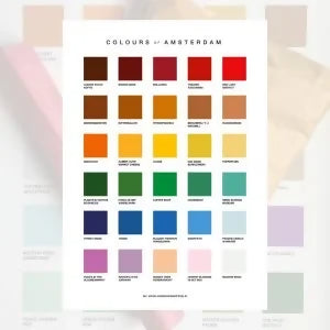 Colours Of Amsterdam Print