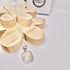 WHITE MOONSTONE SQUARE NECKLACE