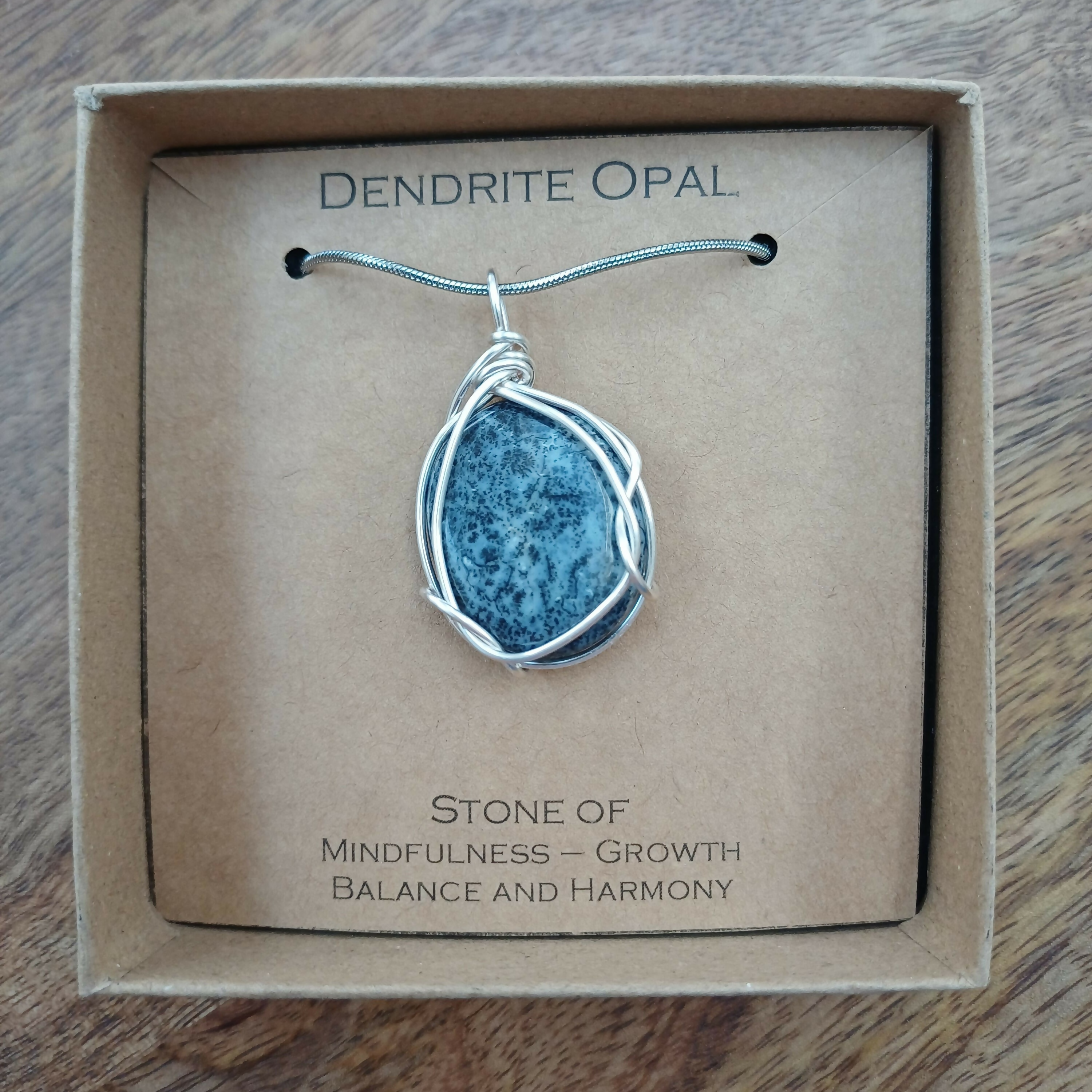 Dendrite Opal Wire Wrapped