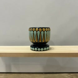 Hand Painted Wooden Egg Cup