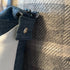 Unique Handcrafted Denim Tote Bag Handbag Made From Upcycled Blue And White Jeans