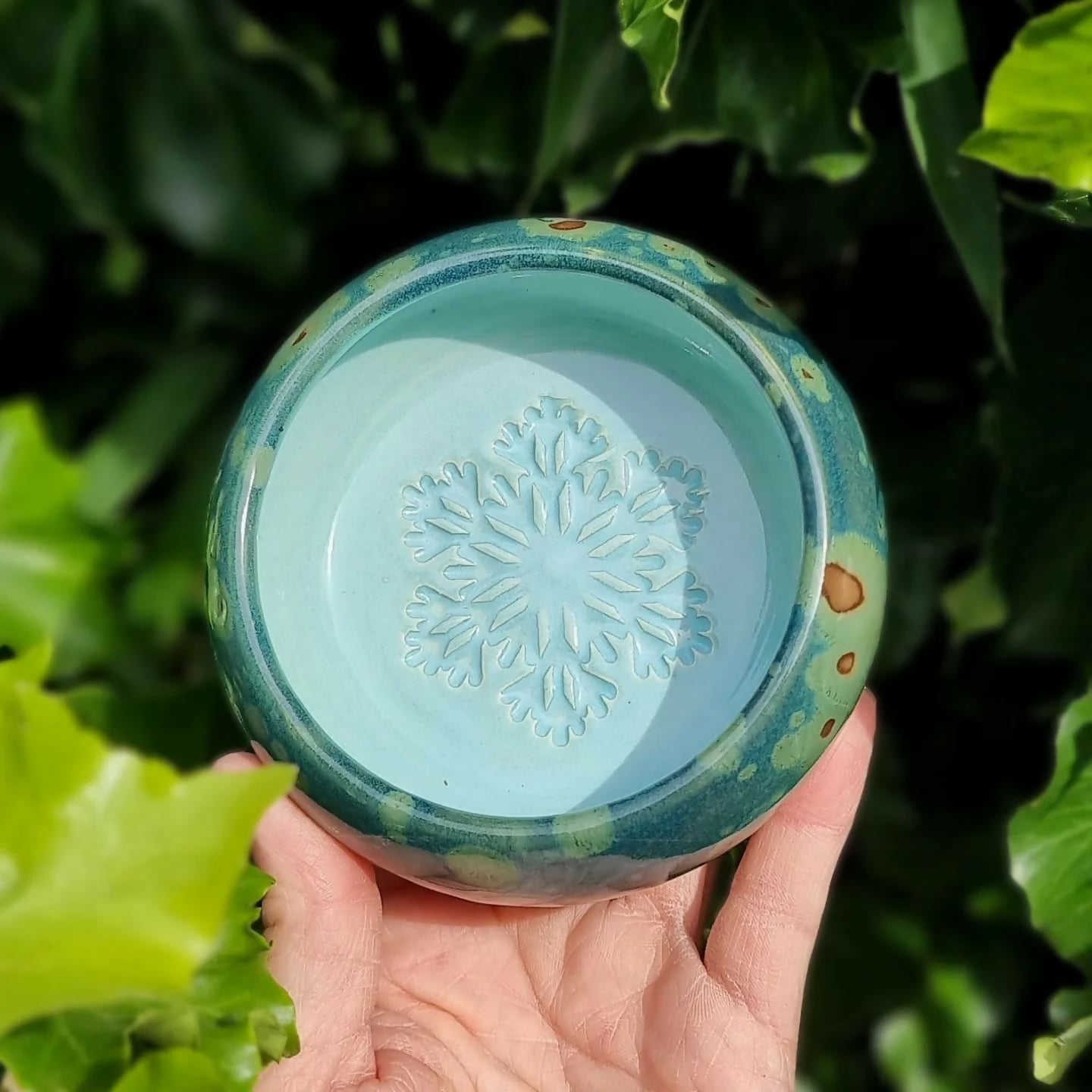 Snowflake Snack Bowl