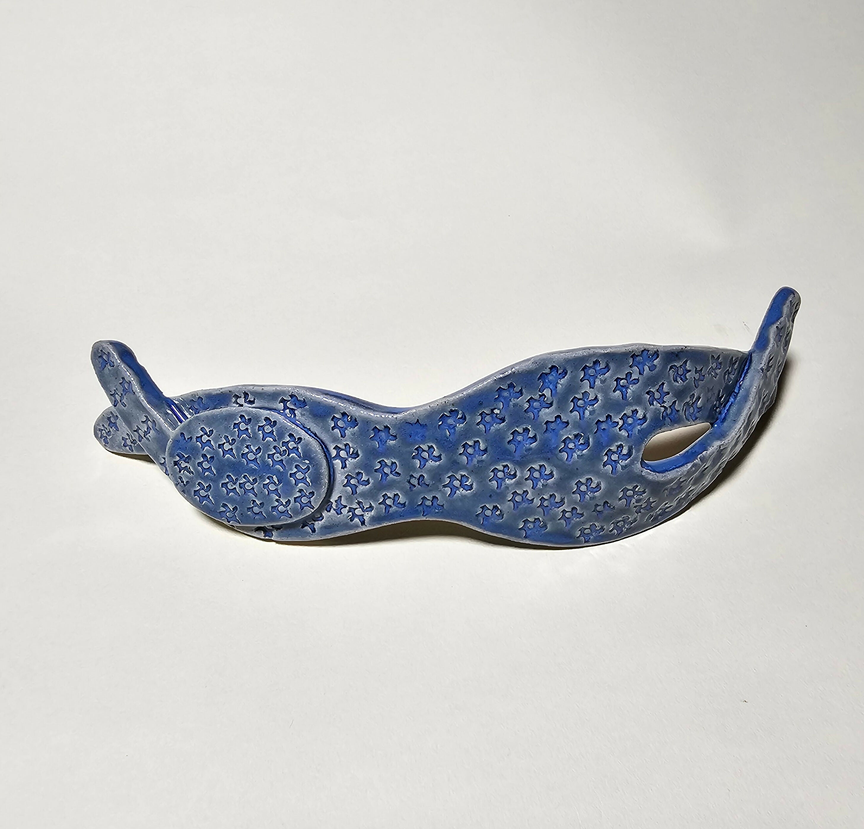 Blue Diver Sculpture