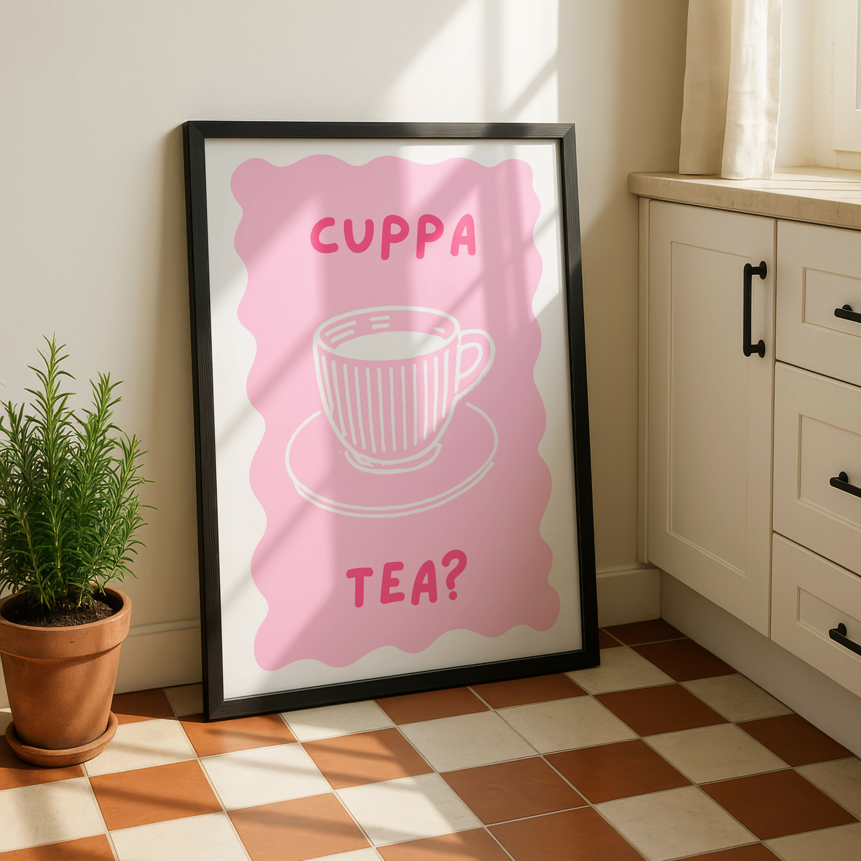 Cuppa Tea Yorkshire Print
