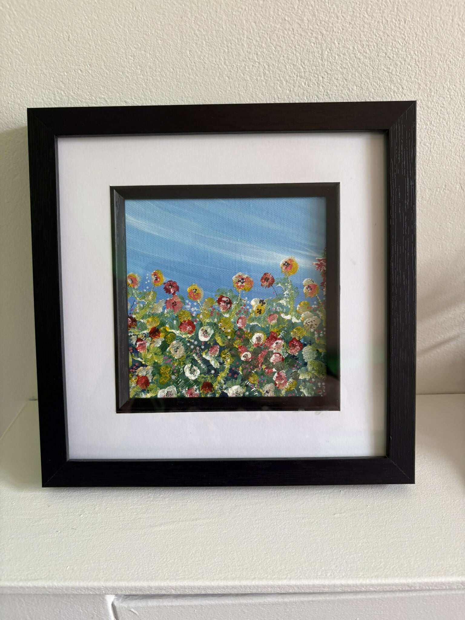 Flowers In Bloom - Original Acrylic Painting