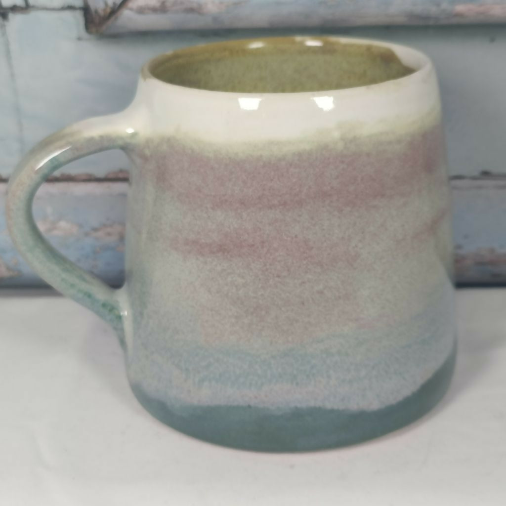 White Stoneware Mug