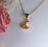 Baltic Amber Moon Necklace