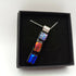 Dichroic Pendant on Black Base