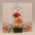 Fused Glass Flower Card