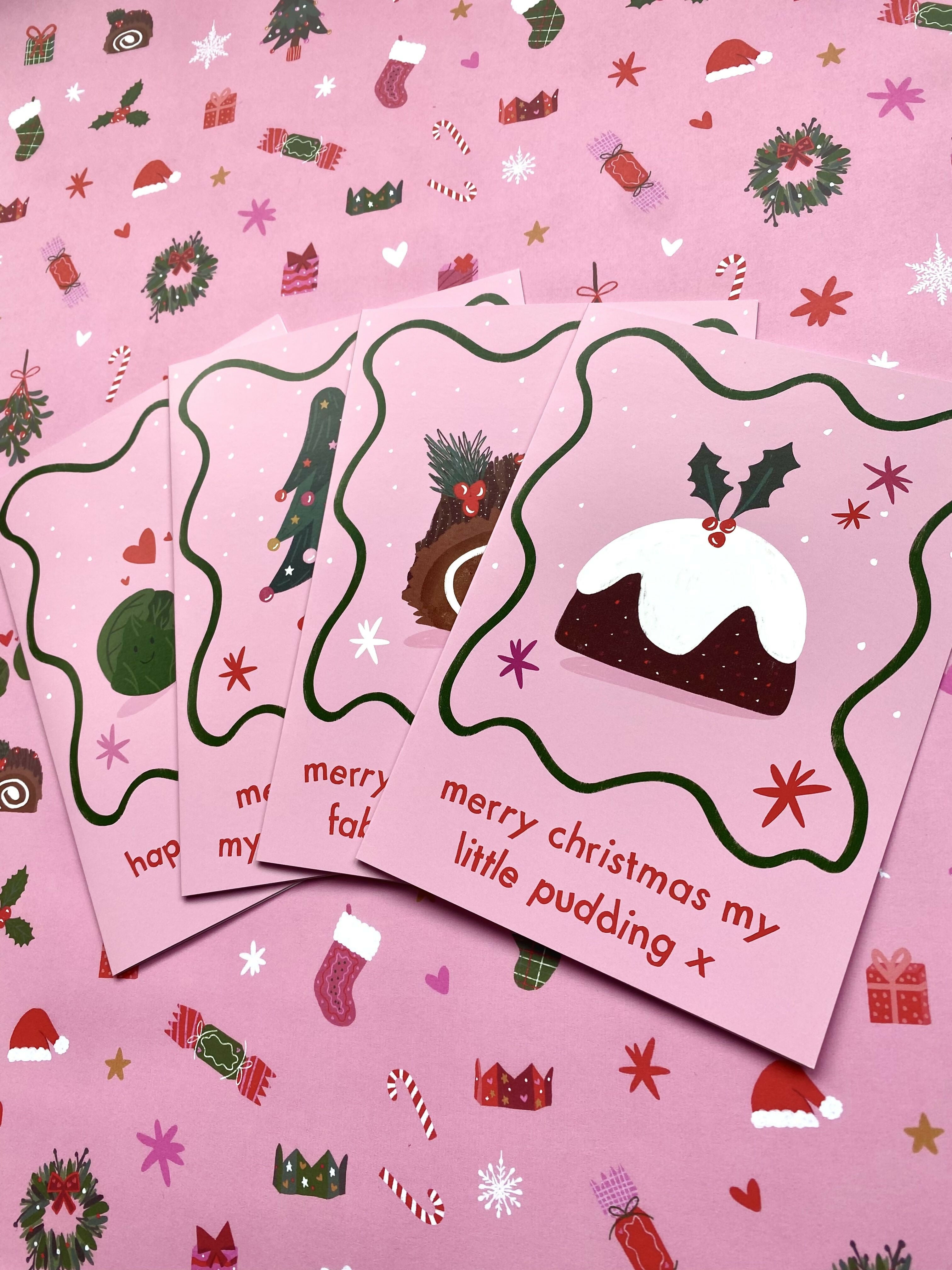 Merry Christmas My Little Pudding card
